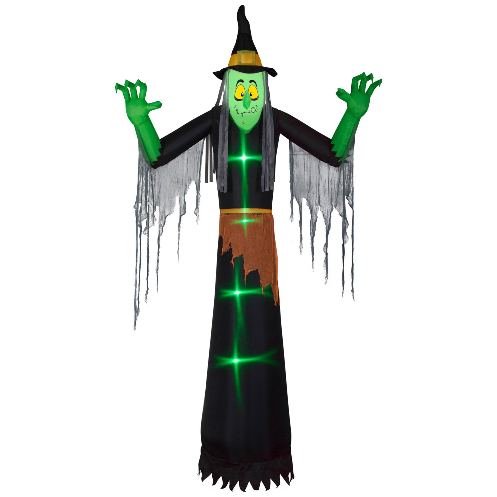 12ft. Airblown® Inflatable Halloween Lightshow Witch